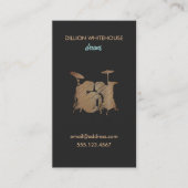 ドラムセット名刺 名刺 (正面)