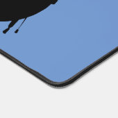 ドラムセット打楽器デザインデスクマット デスクマット (コーナー)