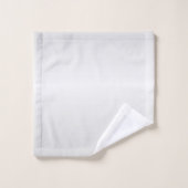 ドラムセット音楽デザインパーソナル バスタオルセット (ウォッシュタオル)