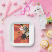 ドラムセット音楽 ペーパープレート (パーティー)