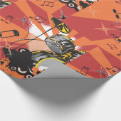 ドラムセット音楽 ラッピングペーパー