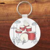 ドラムセット キーホルダー (正面)