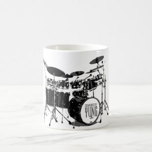 ドラムセット コーヒーマグカップ