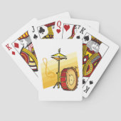 ドラムセット トランプ (裏面)