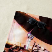 ドラムセット ビーチタオル (インサイチュ)