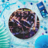 ドラムセット ペーパープレート (パーティー)