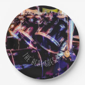 ドラムセット ペーパープレート (正面)