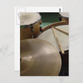 ドラムセット ポストカード (正面/裏面)