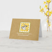 ドラムセット ラストベル バレンタインカード カード (黄色い花)