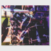 ドラムセット ラッピングペーパー (フラット)