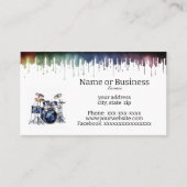 ドラムセット 名刺 (正面)