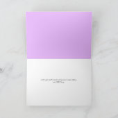 ドラムセット「JAZZ it up」グリーティングカード カード (内部)