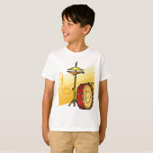 ドラムセット Tシャツ (正面フル)