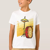 ドラムセット Tシャツ (正面)