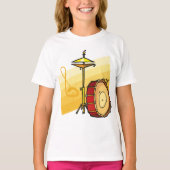 ドラムセット Tシャツ (正面)