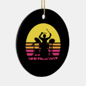 ドラムドラム演奏 セラミックオーナメント (右)