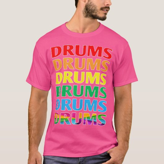ドラムドラム Tシャツ (正面)
