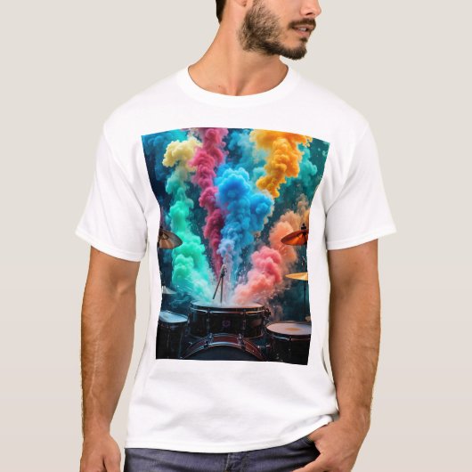 ドラムビート爆発 Tシャツ (正面)