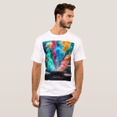 ドラムビート爆発 Tシャツ (正面フル)