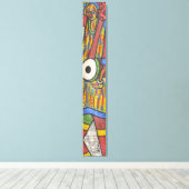 ドラムビート キャンバスプリント (インサイチュ (ウッドフロア))