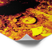 ドラムポスター付きダーガ ポスター (角)