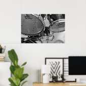 ドラムポスター ポスター (ホームオフィス)