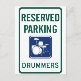 ドラムマーズ駐車場 ポストカード