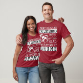 ドラムマーパーカッションドラムスティック音楽ギフトドラム Tシャツ (ユニセックス)