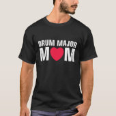 ドラムメジャー・ママ - マーチングバンド Tシャツ (正面)
