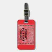 ドラムライセンス ラゲッジタグ (正面縦)