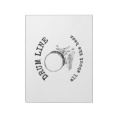 ドラムライン – バスマーチングバンドのすべて ノートパッド (回転)