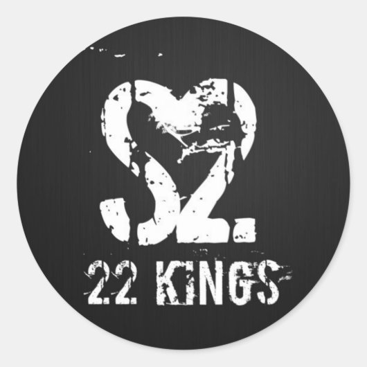 ドラムロゴ ラウンドシール (正面)