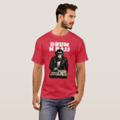 ドラムンベース・モンキー Tシャツ (正面フル)