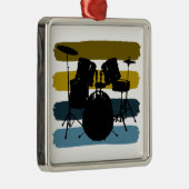 ドラム一定のクリスマスのオーナメント メタルオーナメント (右)