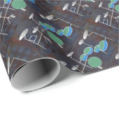 ドラム世界 ラッピングペーパー (ロールコーナー)