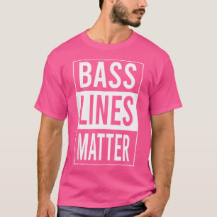 ドラム及びベース音楽液体ジャングルEdmドラクールムB Tシャツ