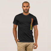 ドラム及び低音のTシャツ Tシャツ (正面フル)