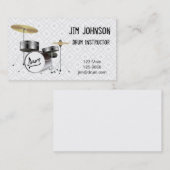 ドラム名刺 名刺 (正面/裏面)