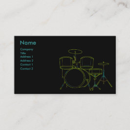 ドラム名刺 名刺