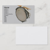 ドラム名刺 名刺 (正面/裏面)