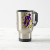 ドラム女神マグカップ トラベルマグ (正面右)