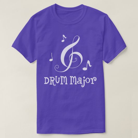 ドラム専攻のミュージシャンバンド Tシャツ (デザイン正面)