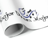 ドラム専攻の ラッピングペーパー (ロールコーナー)