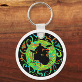 ドラム式新型スタンド キーホルダー (正面)