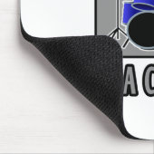 ドラム救...カイロプラクターをバン マウスパッド (コーナー)