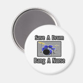 ドラム救...ナースをバン マグネット (正面/裏面)