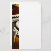 ドラム文日本の房具 便箋 (正面/裏面)