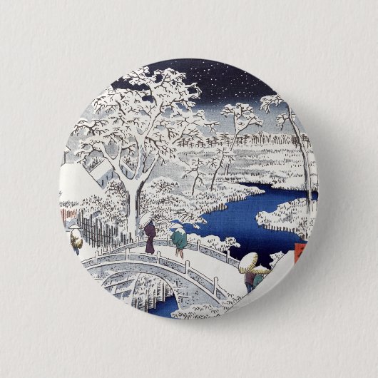 ドラム橋ボタン 缶バッジ (正面)
