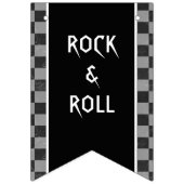 ドラム生まれトロック&ドラム転がマーロッカーミュージシャン バンティングフラッグ (第2の旗)