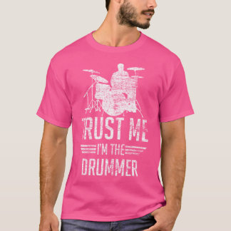 ドラム私はドラマーのギフトドラムティーである信頼 Tシャツ